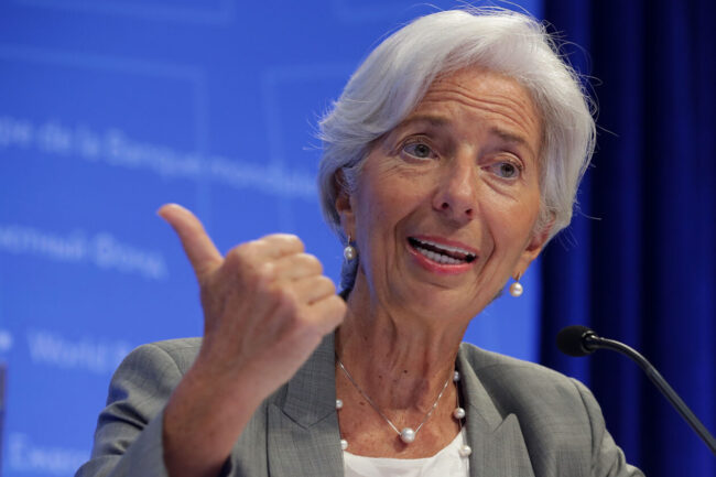 World Bank And IMF Chiefs Hold Briefings At World Bank-IMF Fall Meeting